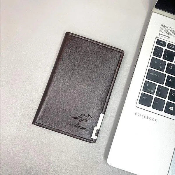 Men’s Genuine Leather Bi-Fold Wallet – Slim, Stylish & Easy to Carry (Multicolor)